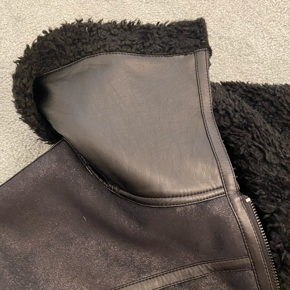 Vince Faux Suede Camuto Fall Winter Coat - Picture 3 of 11